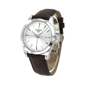 일본 티쏘 메탈 시계 Tissot T1274101603101 TClassic Gentleman 1.6 inches 40 mm 쿼츠Mens 워