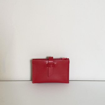 GONI atelier 3PS Wallet  / red