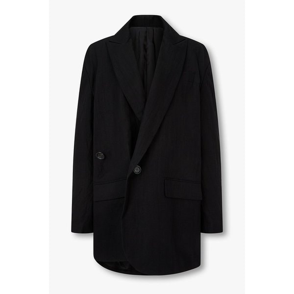 [REGULATION]린넨 블렌드 링클 오버핏 자켓 6616101008000