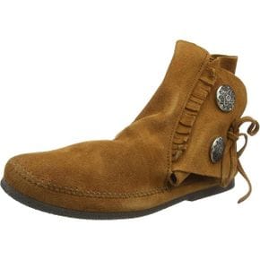 영국 미네통카 부츠 Minnetonka Mens Two Button Boot Moccasin 1761278