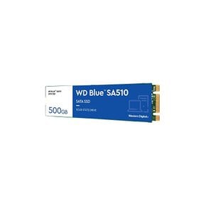 웨스턴디지털 내장 SSD 500GB WD Blue SA510 M.2-2280 SATA WDS500G3B0B-EC 국내품