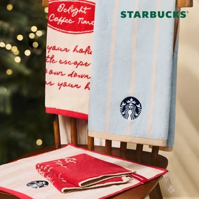 [스타벅스] 시크릿 딜라이트 타월 세트(4P)