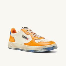 [AUTRY SNEAKERS]오트리 슈퍼빈티지/SUPER VINTAGE SNEAKERS[ORANGE/PURPLE/GREEN]UYD1M70046A