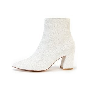 The Glitter boots_Glitter White