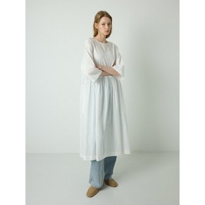 Sheer cotton dress_white