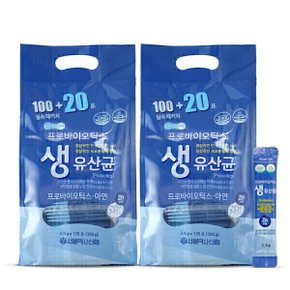 프로바이오틱스 생유산균 120포 2.5g 2세트 (600g) 8개월분 /생유산균 12종+아연