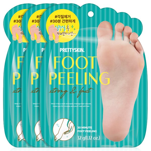 스트롱 패스트 풋 필링 마스크 발 각질제거 아기발 스크럽 굳은살 제거