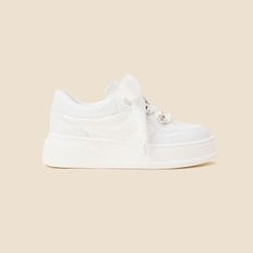 Jewelry ribbon sneakers(white) DG4DS25021WHT