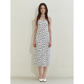 Iris long dress - white