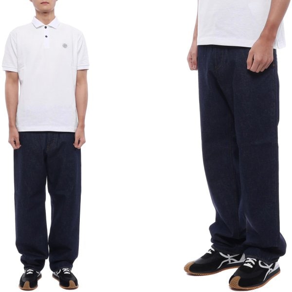 [부산점] 26SS 남성 루즈핏 인디고 데님 팬츠 (L1S14J100006 S00J7 VJ201 26S)