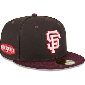 [해외] 1069641 뉴에라 모자 MLB [샌프란시스코 자이언츠] Chocolate Strawberry 59FIFTY Fitted