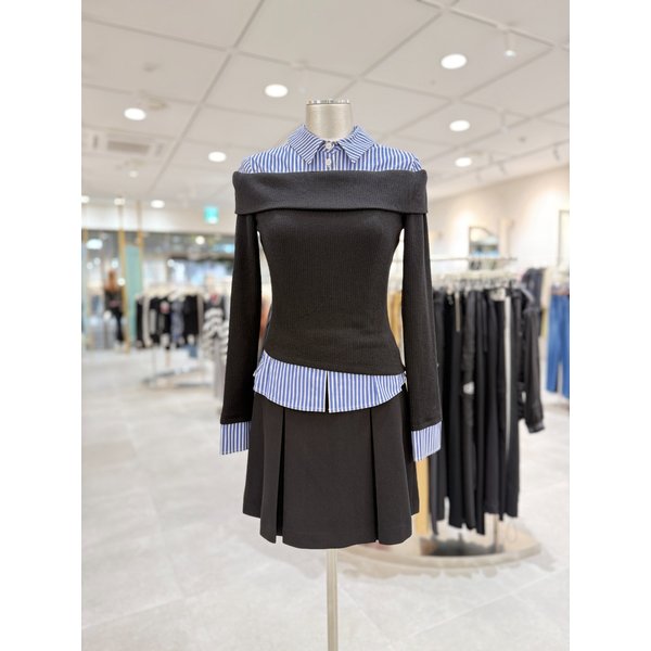 [부산점] 셔츠 레이어드형 미니 원피스 ER4WO560