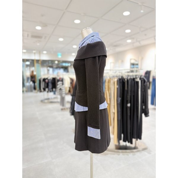 [부산점] 셔츠 레이어드형 미니 원피스 ER4WO560