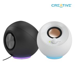 PEBBLE SE 스피커 블랙 화이트 선택 블랙 색상