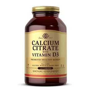 솔가 구연산 칼슘 비타민D3 Calcium Citrate 240정