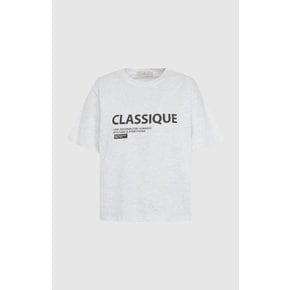 [라인어디션] (N673) 클래시끄 레터링 티셔츠(NWTSNE0300)