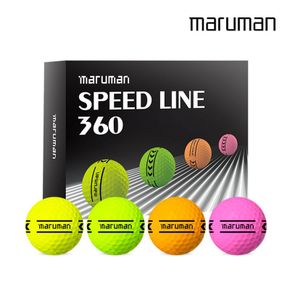 2024 스피드라인 360 골프볼 2피스[36071290]