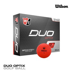 [윌슨정품] Wilson Staff DUO Optix 듀오 옵틱스 골프공 2피스