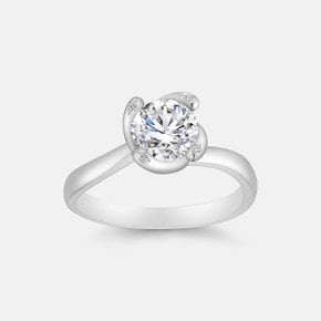 [랩다이아1캐럿] 데뷰탄트 14K 화이트 링 A251UR3270W4A