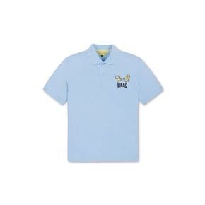 WAAC(왁골프)WAAC X MINIONS Mens Polo T-shirts_WMTCM24570BUL