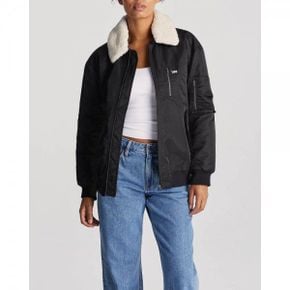 4379408 Lee Angelina Bomber Jacket - Black