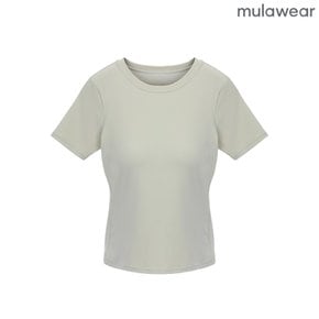 컴포트 숏 슬리프 TOP (패드타입)_카키베이지