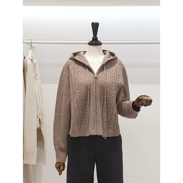 [파주점] 쥬크 주크 울혼방 후드넥 집업 니트가디건 V254KSL936