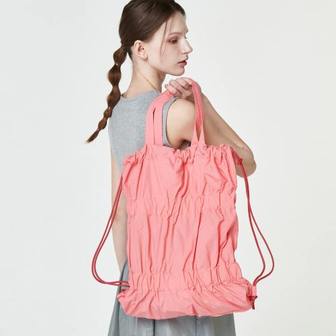 아코크(ACOC) Tiered Banding Backpack_Pink_123BG001PN