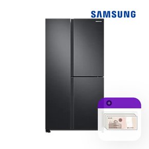 렌탈 삼성 냉장고 양문형 635L 젠틀블랙 세미빌트인 RS63R557EB4 5년 40900