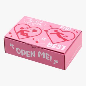 PINK MUFFLER PACKAGE BOX