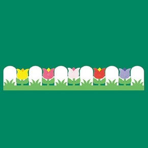 환경꾸미기 울타리 대 튜울립 펠트