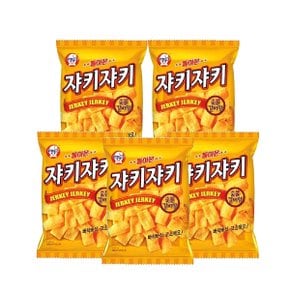 빙그레 돌아온 쟈키쟈키 숯불갈비향 70g 5봉