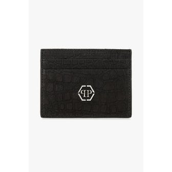 필립플레인 PP 누벅 카드 홀더 8615333002000