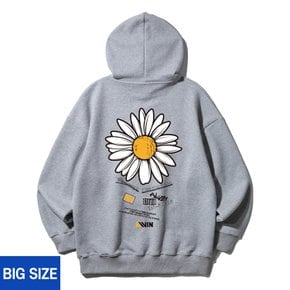 [빅사이즈] 2XL~4XL 카모마일 오버핏 후드티 BE5689 (3 COLOR)