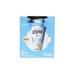 빙그레 요맘때콘 플레인 150ml*6입