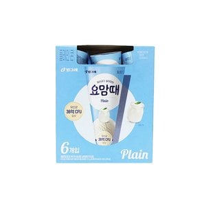  빙그레 요맘때콘 플레인 150ml*6입