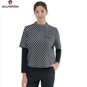 [올포유 여성]  jacquard layered T-shirt ALTHM7441-1999