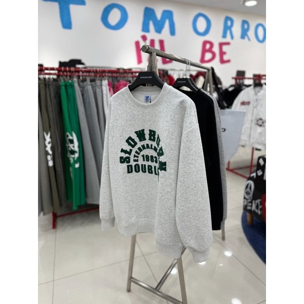 [여주점] 슬로우펠트자수맨투맨 JHZZ22101