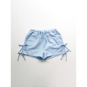 Check Beach Shorts Skyblue