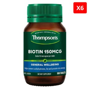 비오틴 150mcg 100정 X6개