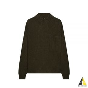 텐씨 HIGH NECK WOOL JUMPER (22CTCUM10182 006450 659) (하이넥 스웨터)