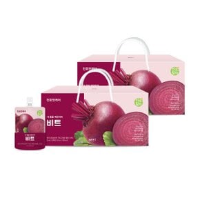 내 몸을 깨끗하게 비트즙 70mL x 30팩 x 2박스(총60팩)  /레드비트 /천호식품