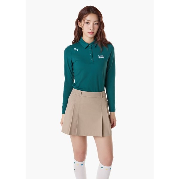 [여주점] 여성 기본 제원단에리 티셔츠 GQ122LTL21  DGRN