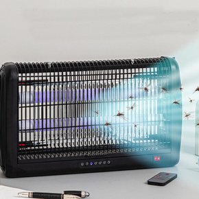 LED 가정용 야외용 리모컨 모기퇴치기  전기 모기 벌레 해충 날파리 퇴치기  KRK-R2007LED