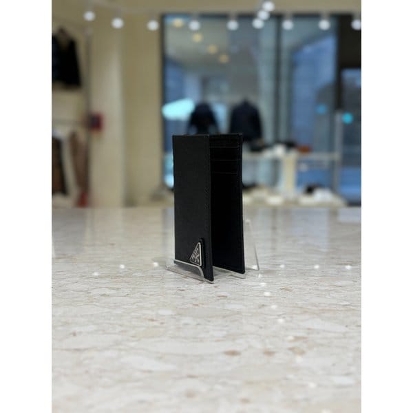 [부산점] [프라다] 남성 사피아노 레더 삼각로고 카드지갑 2MC101-QHH-F0002