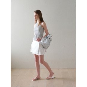 CLASSIC TURN-LOCK BACKPACK (SILVER)