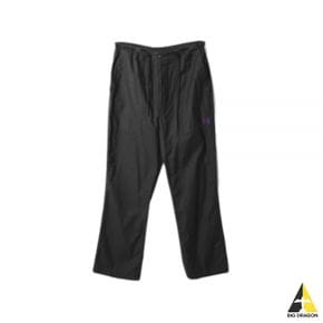 NEEDLES 니들스 24SS String Fatigue Pant - Black (OT181) (스트링 퍼티그 팬츠)