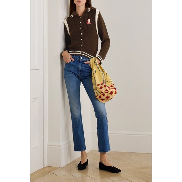 인사이더 크롭 하이웨이스트 부츠컷 진 46376663162942662