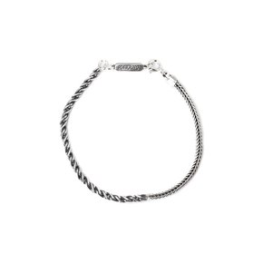 HR 110B_Half & Half Chain Bracelet