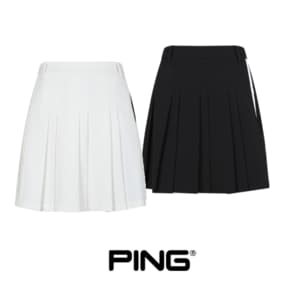 [24 S/S ]   여성  기능성 배색 플리츠  큐롯 스커트     121D2PC382   (출시가 238,000)